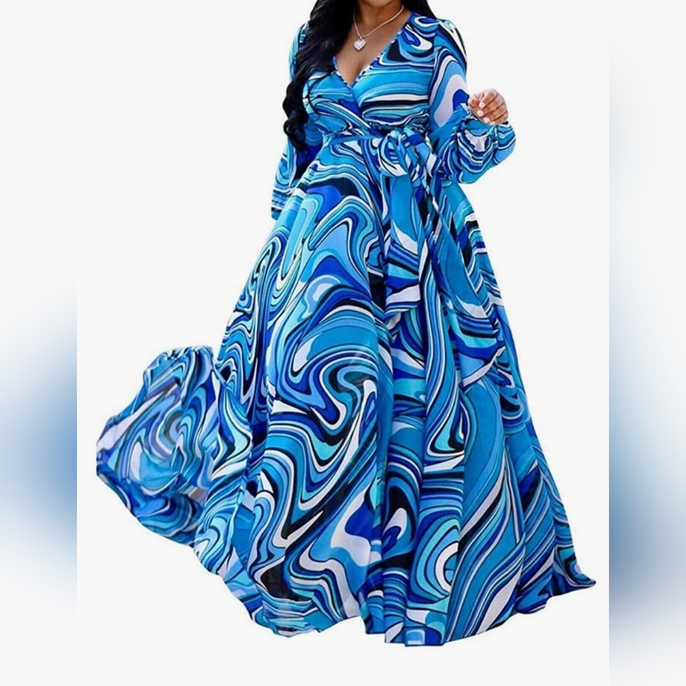 Plus size maxi dress
